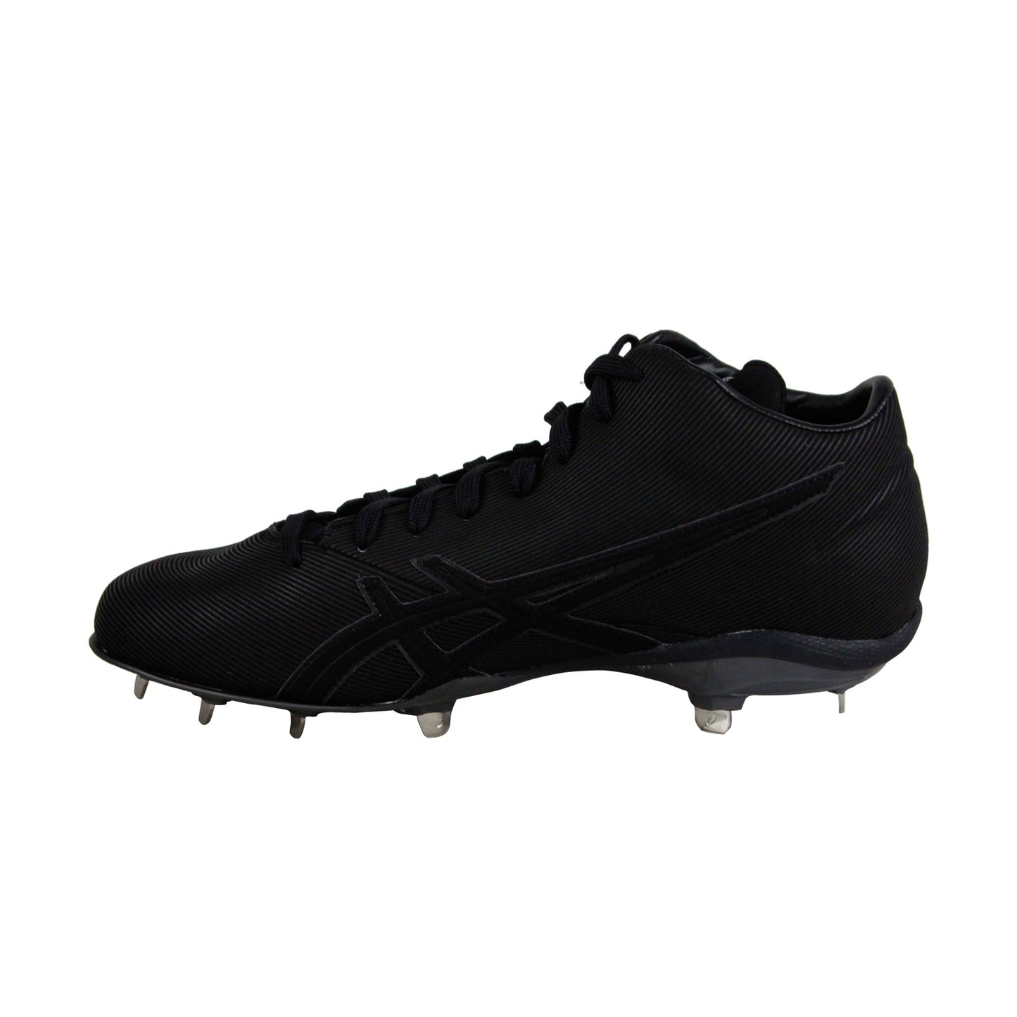 Asics Crossvictor Qt K603Y-9090 Mens Black Athletic Baseball Cleats Shoes