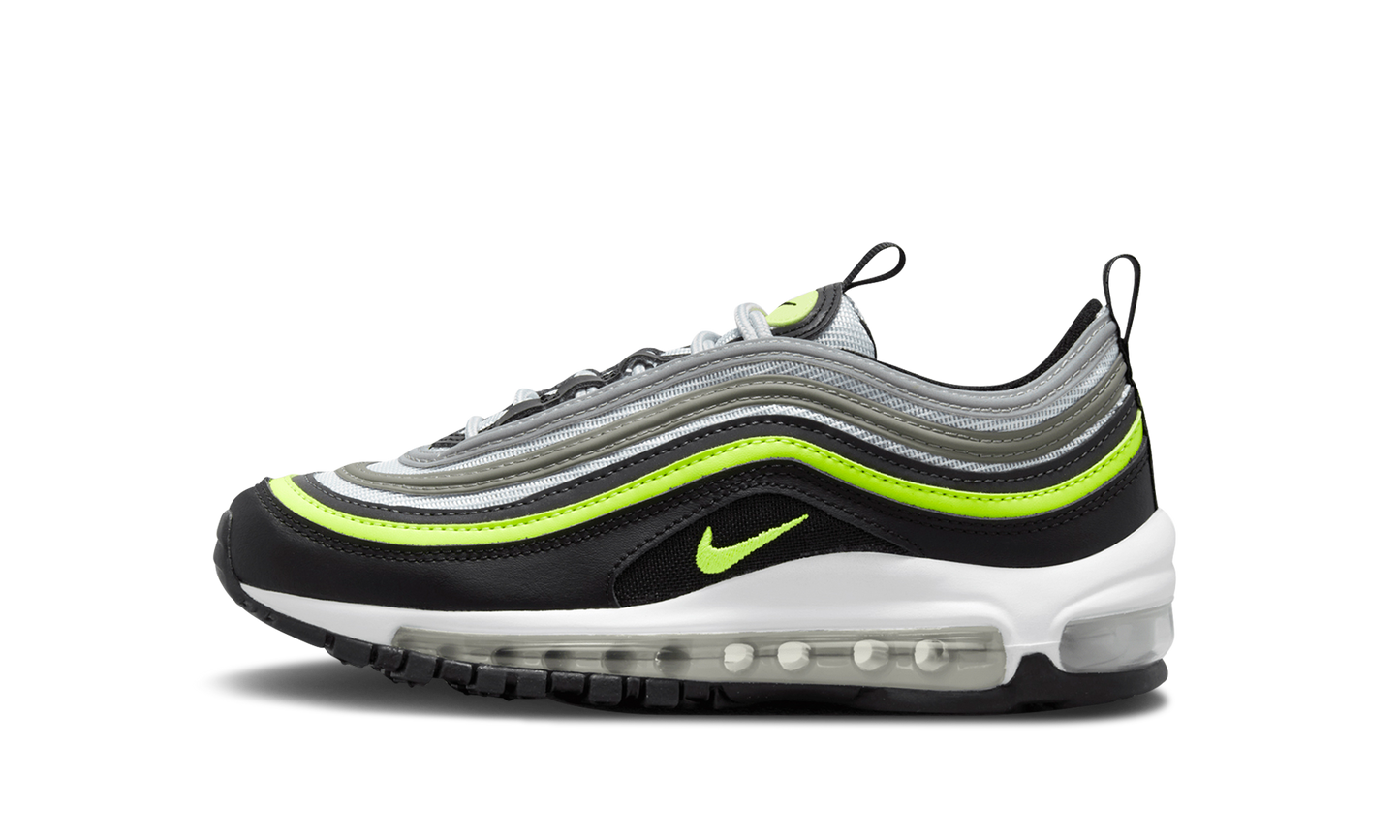 Grade School AIR MAX 97 "BLACK NEON" 921522-030