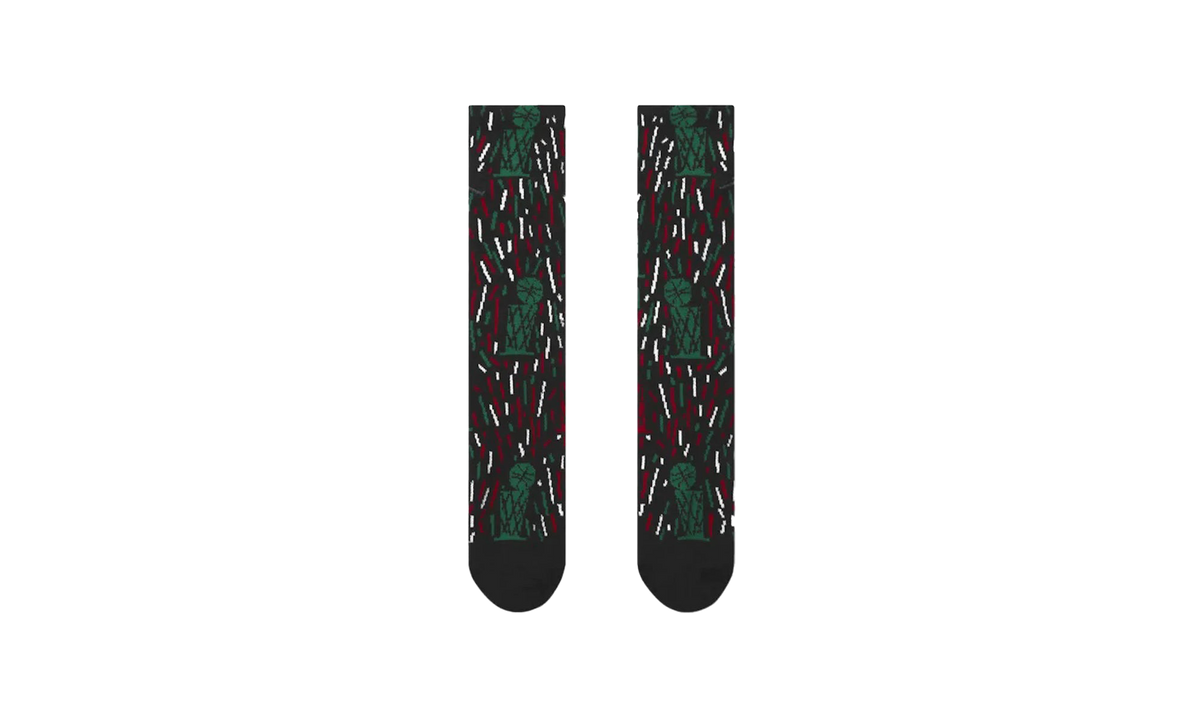 x Nina Chanel Abney Crew Socks "Black" DH5483 010
