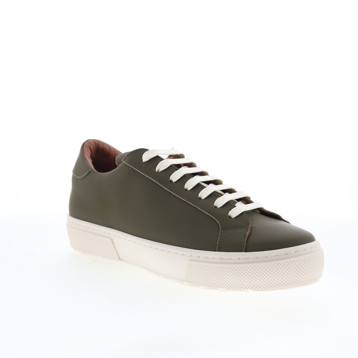 Aquatalia Vic Waterproof M103183 Mens Green Nubuck Lifestyle Sneakers Shoes