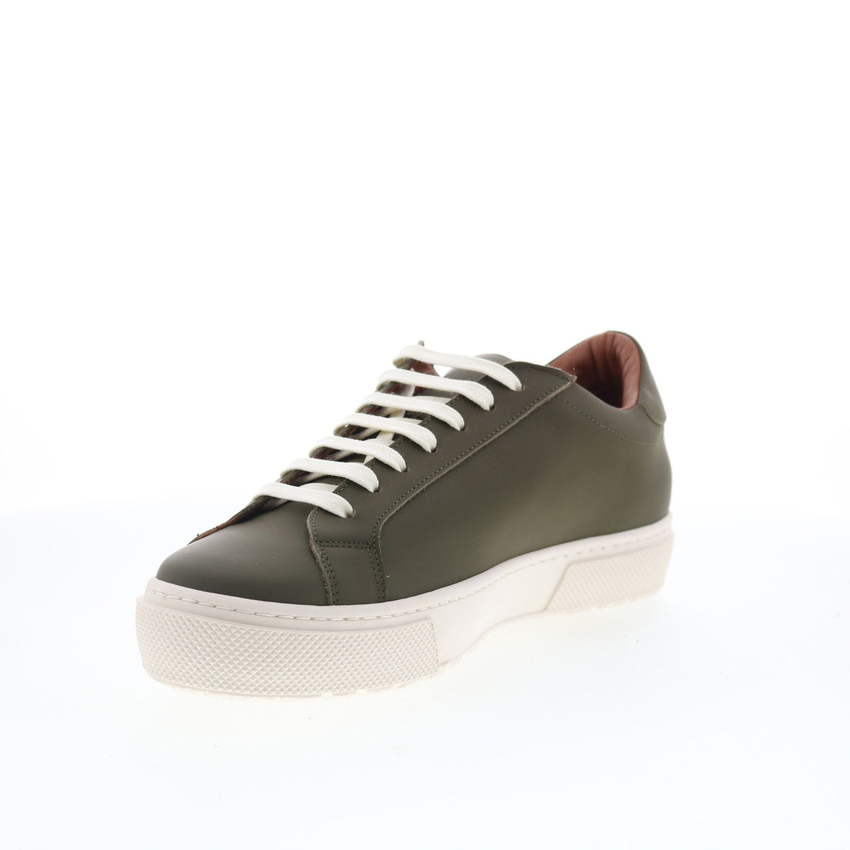 Aquatalia Vic Waterproof M103183 Mens Green Nubuck Lifestyle Sneakers Shoes
