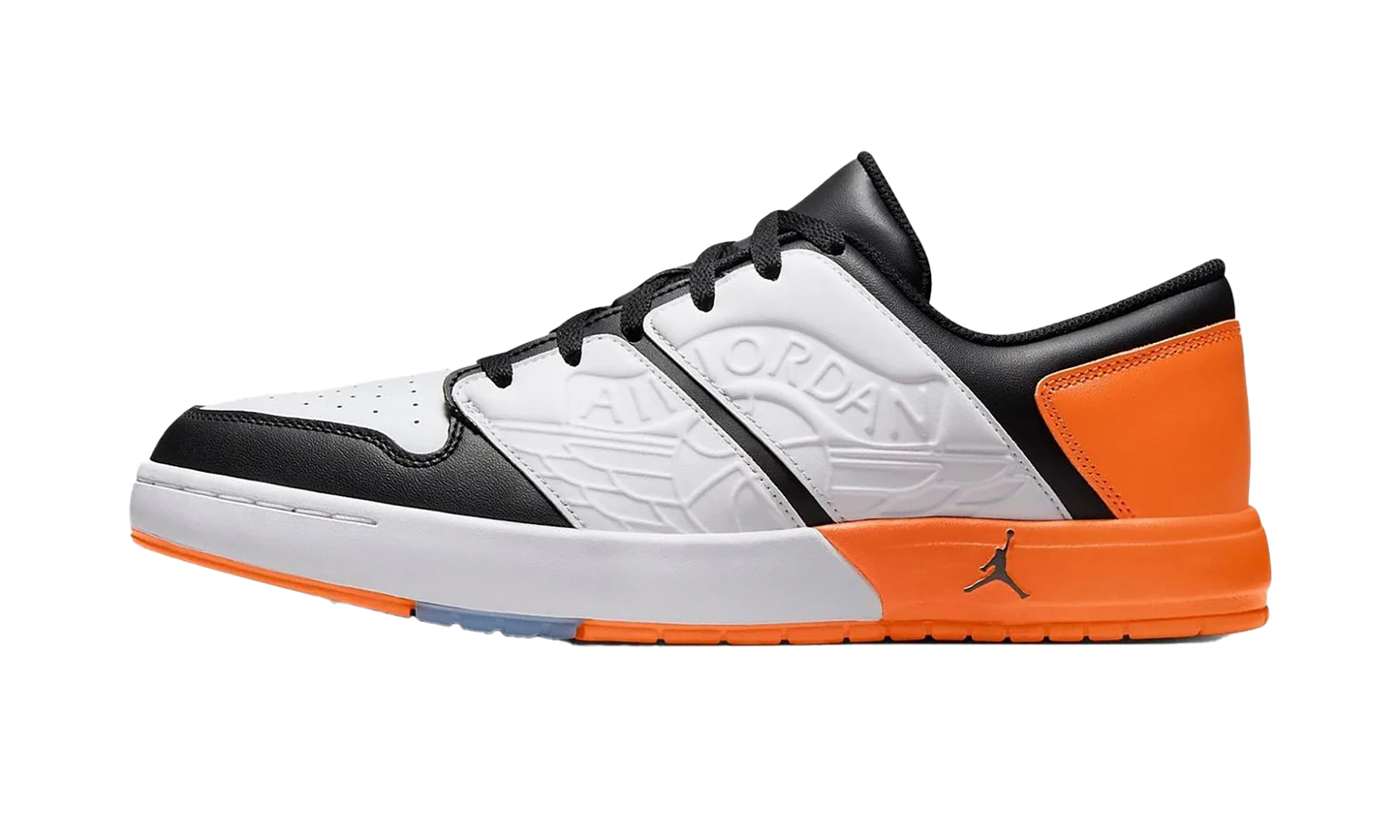 NU Retro 1 Low "WHITE BLACK MAGMA ORANGE" DV5141 108