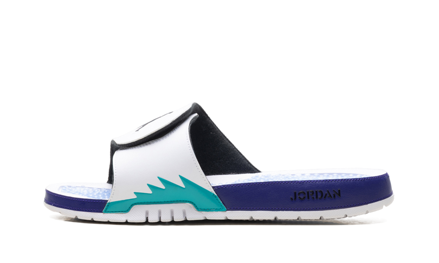 Hydro 5 Retro Slide "White New Emerald Grape Ice Black" 555501 103