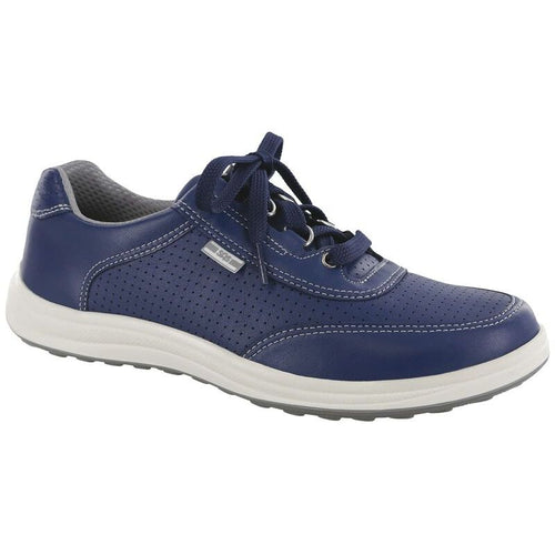 Women's Sporty Lux Lace Up Sneaker in Blue Perf