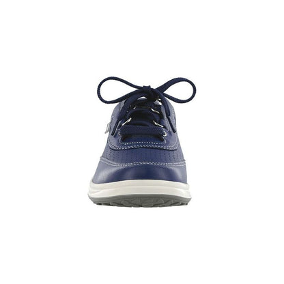 Women's Sporty Lux Lace Up Sneaker in Blue Perf