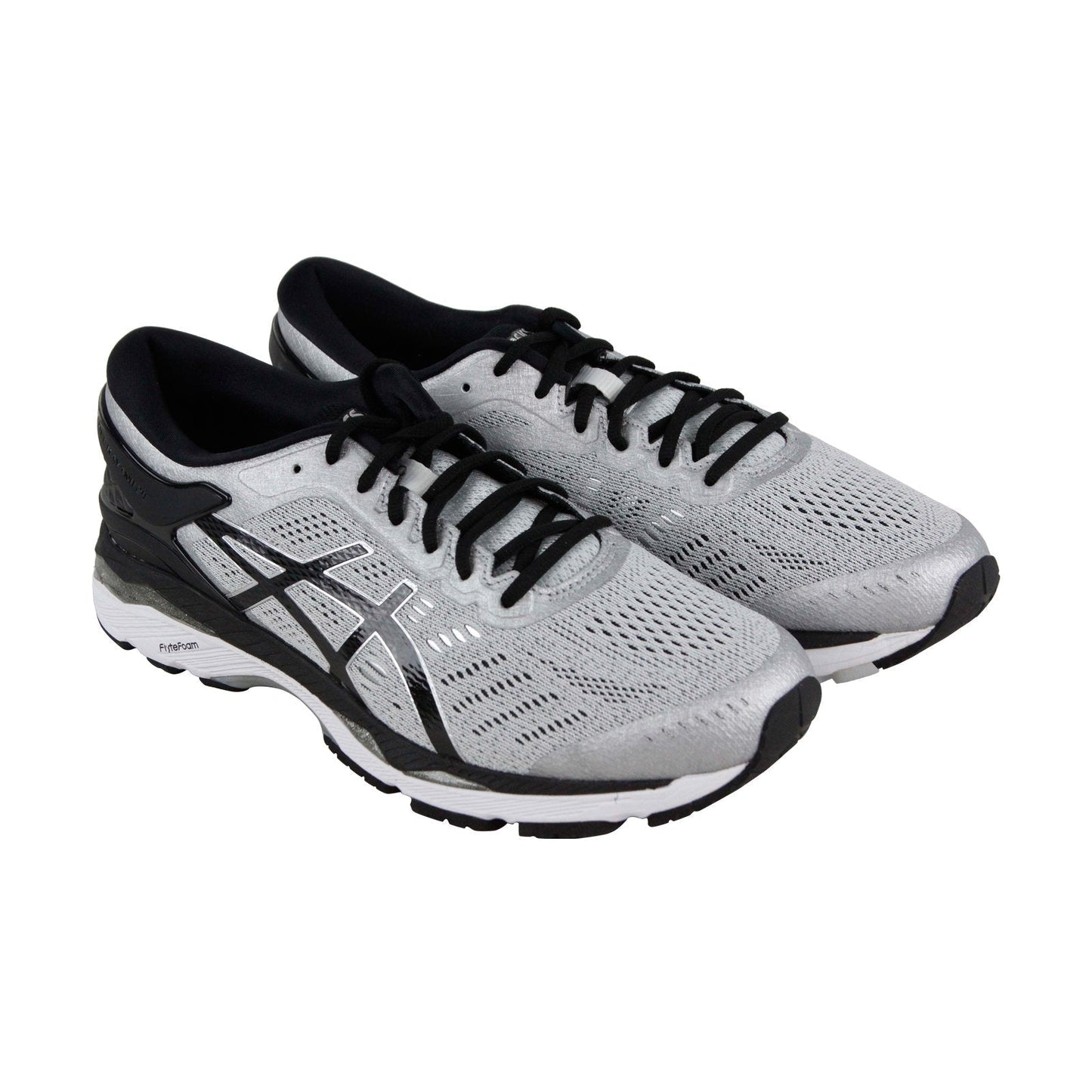 Asics Gel Kayano 24 T7A0N-9390 Mens Gray Wide 2E Canvas Athletic Running Shoes