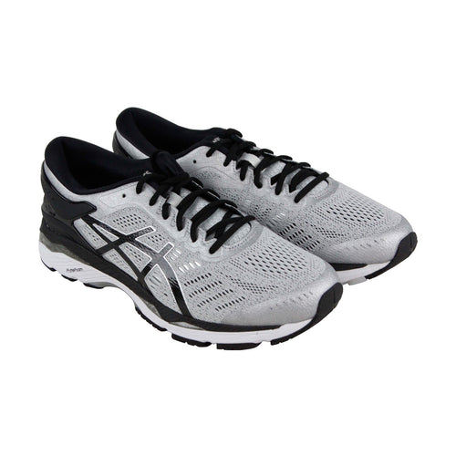 Asics Gel Kayano 24 T7A0N-9390 Mens Gray Wide 2E Canvas Athletic Running Shoes
