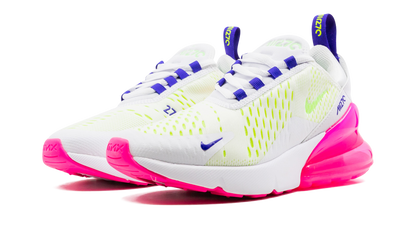 AIR MAX 270 MNS WMNS"White/ Pink Blast/ Volt" DH0252 100