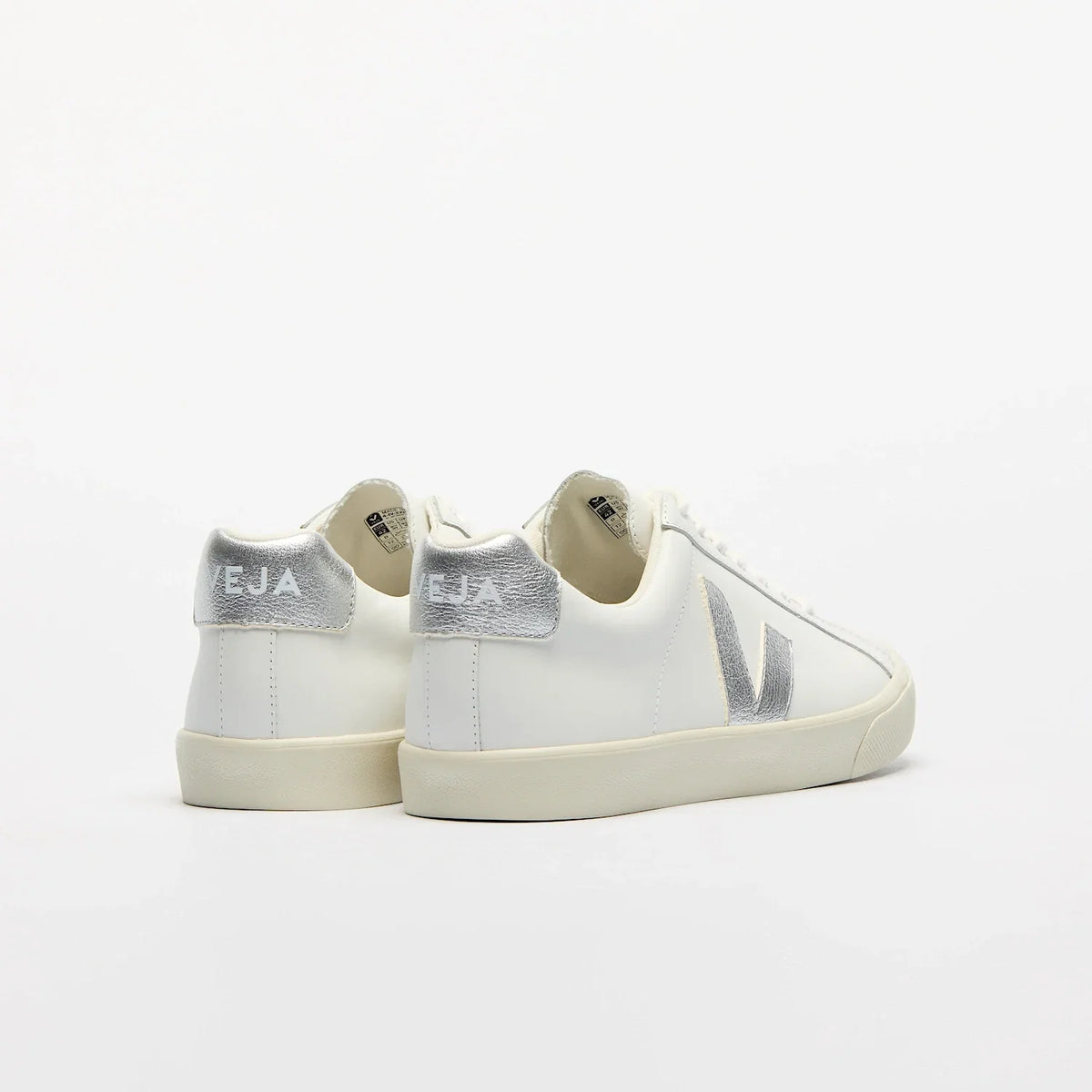 Women's Esplar Leather in White Silver