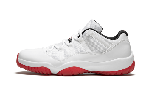 11 Retro Low "White/Varsity Red" 528895 101