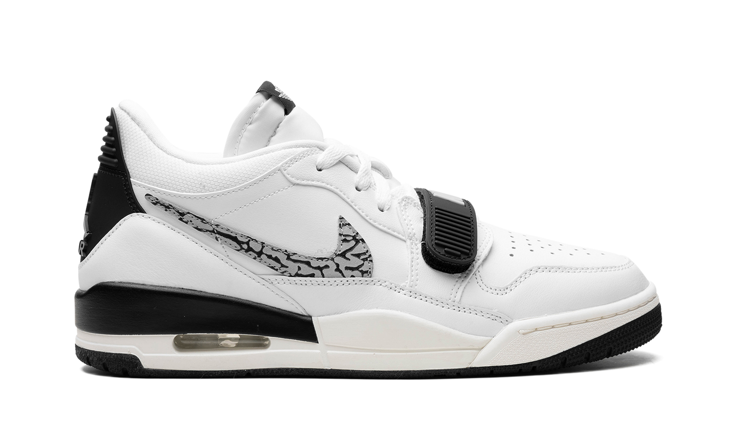 Legacy 312 Low "White Black Elephant Swoosh" CD7069 110